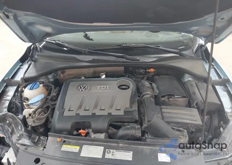 2013 Volkswagen Passat 2.0L Tdi Sel Premium from USA, damaged, VIN 1VWCN7A36DC093835